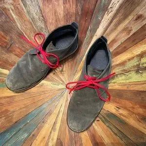 Odin New York | Shoes | Odin New York Chukka Bluegrey Suede 